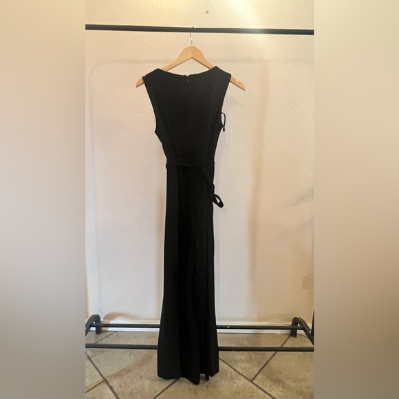 Calvin Klein Black Sparkly Jumpsuit with Pockets, Size 4 - Picture 4 of 7